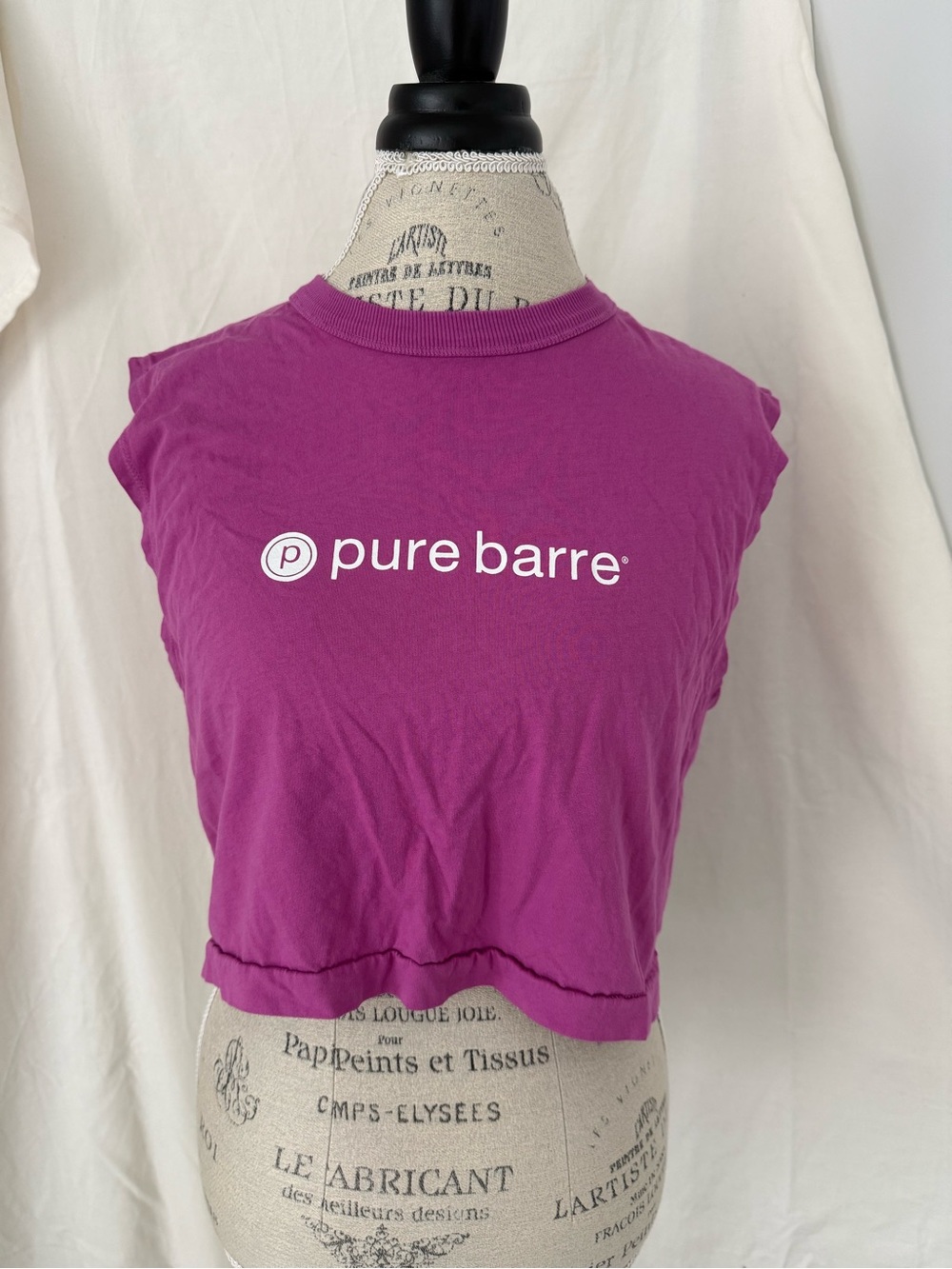Pure Barre Purple Work Out Top